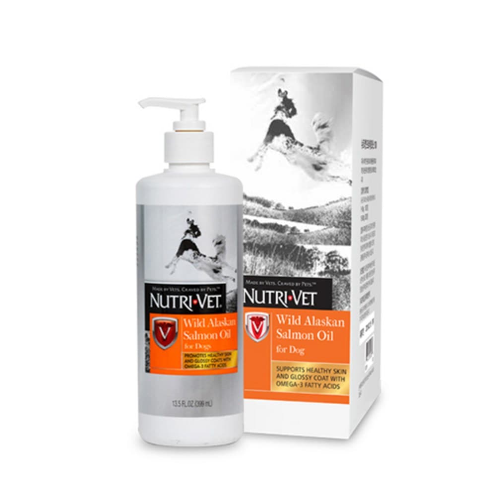 ニュートリベットオメガ3アラスカサーモンオイルペット動物栄養剤399ml