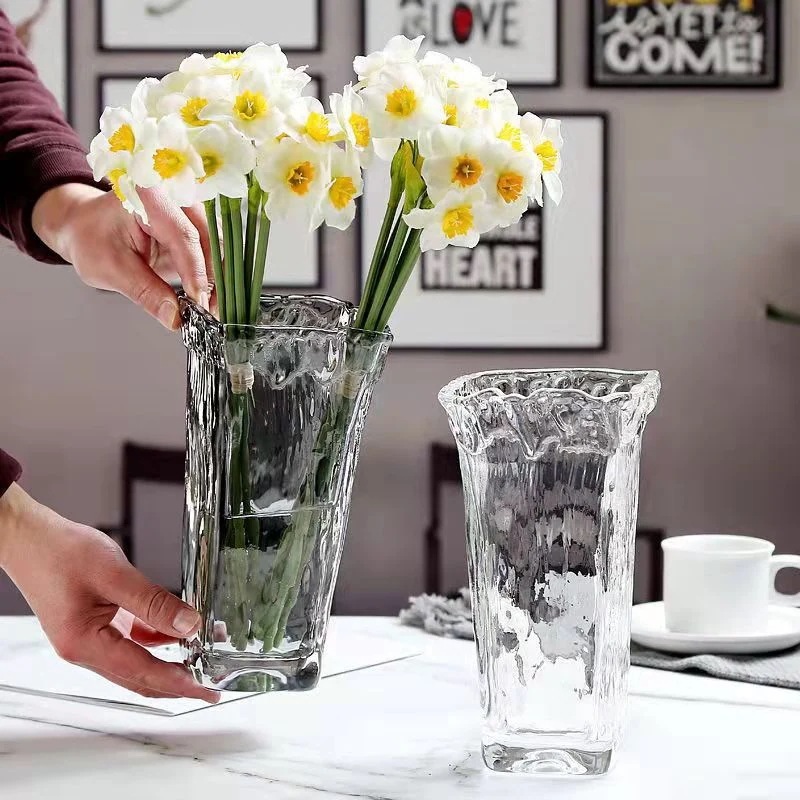 【20点セット】【送料無料】スペインのアイデアガラス花瓶透明水養生け花ドライフラワー花器花瓶リビングの家庭用置物