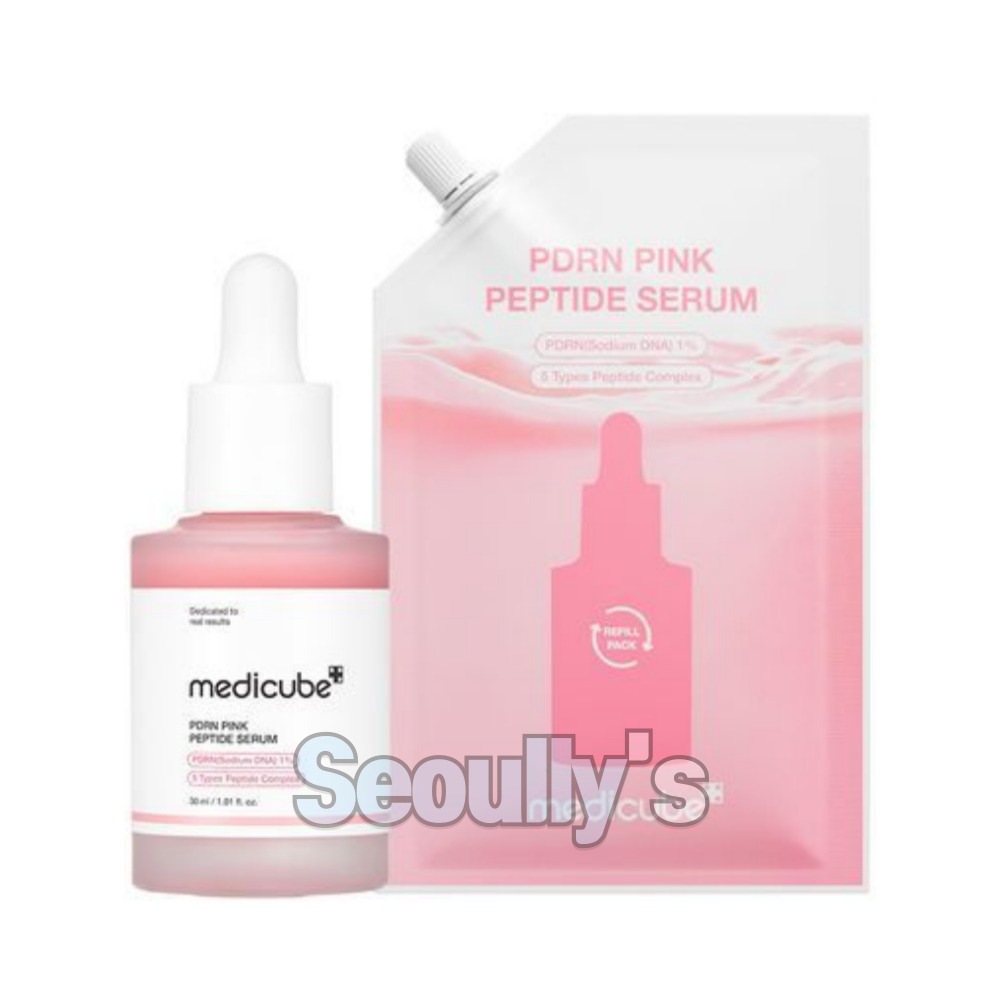 サーモン PDRN ピンク ペプチド アンプル 美容液, 本品 30ml + リフィル 50ml セット