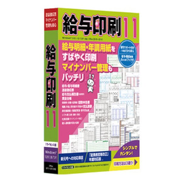 給与印刷11 キュウヨインサツ11