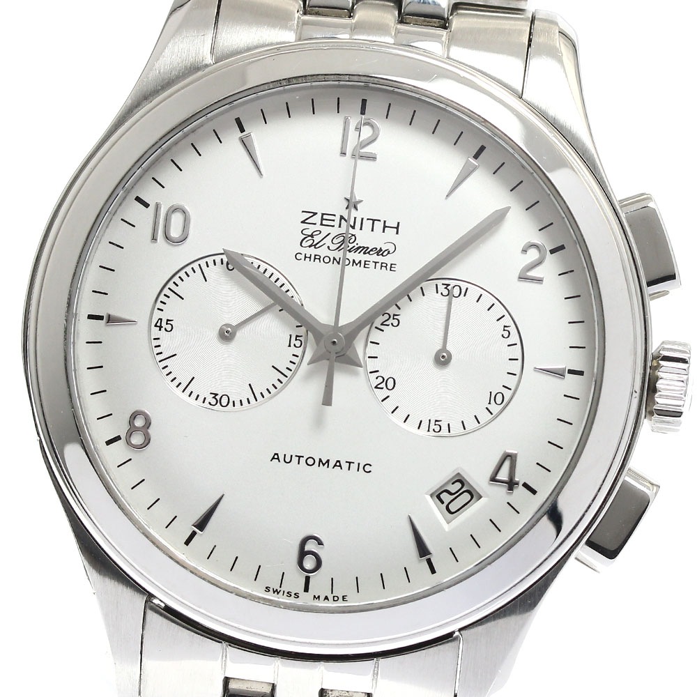 ゼニス ZENITH 03.0510.4002 クラス エル プリメロ クロノグラフ 自動巻き メンズ _889148【中古】 180,100円