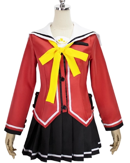 Charlotte コスプレ 友利奈緒 コスプレ衣装 制服 セーラー服 ３点セット