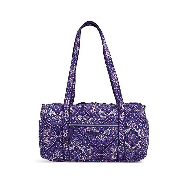Vera Bradley Signature Cotton Travel Duffel Bag， Regal Rosette 並行輸入品