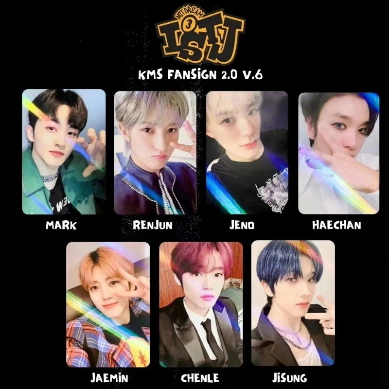 【最短当日発送】NCTdream KMStation 上海　サイン会　二回目当選者限定トレカ/一回目当選者限定トレカ NCTdream KMStation 中華ヨントントレカ　メンバー選択