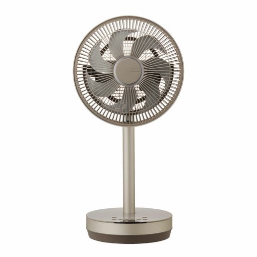 ドウシシャ 扇風機 サーキュレーター 兼用 23CM ベージュ 3D首振り 3D ミニコンパクト DCモーター 3D首振り リモコン付き 静音 節電 省エネ 上下左右 風量無段階 カモメファン KAM