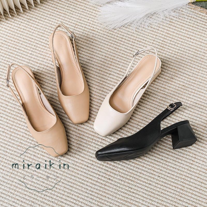 本日の最安値サンダル レディース 歩きやすいサンダル 大きいサイズ パンプス結婚式 フラットヒール おしゃれ スクエアトゥ パンプスオフィス 45cmヒール美脚