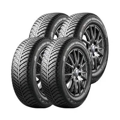 25年製 [4本セット] Vector 4Seasons Hybrid 225/55R17 101H XL 17インチ 夏 冬 通年雪道 長持ち 省燃費 [営業日午前着金で即出荷][取付店へ直送可
