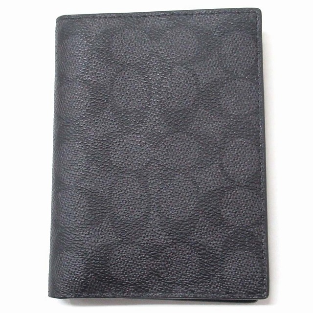 コーチ カードケース COACH アウトレット メンズ パスポート カード ケース・シグネチャー キャンバス CW170 QBMI5