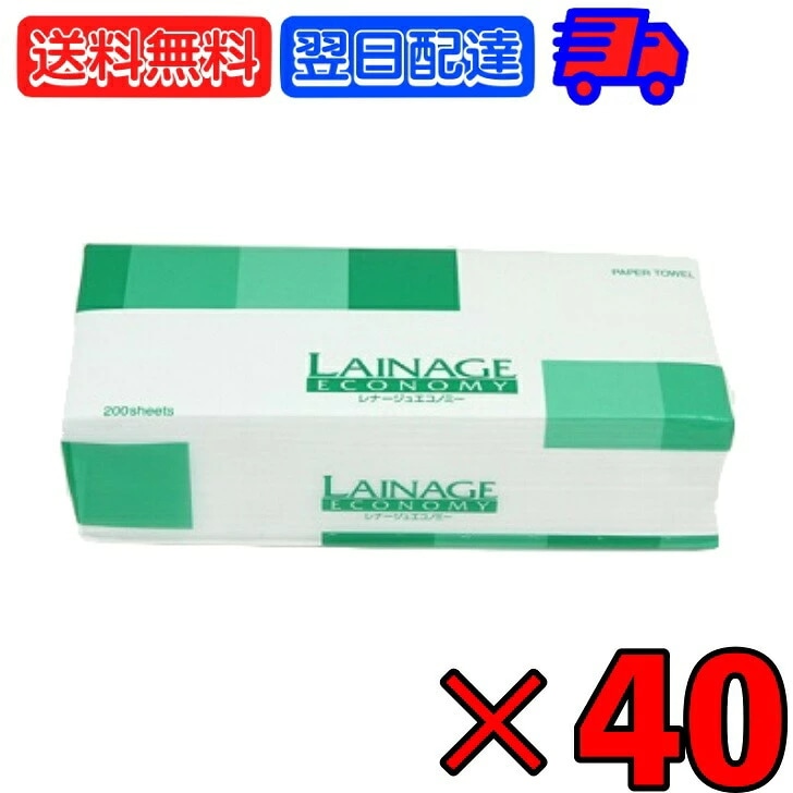 (まとめ) 太洋紙業 ペーパータオル エルナ 200枚入 〔×50セット〕