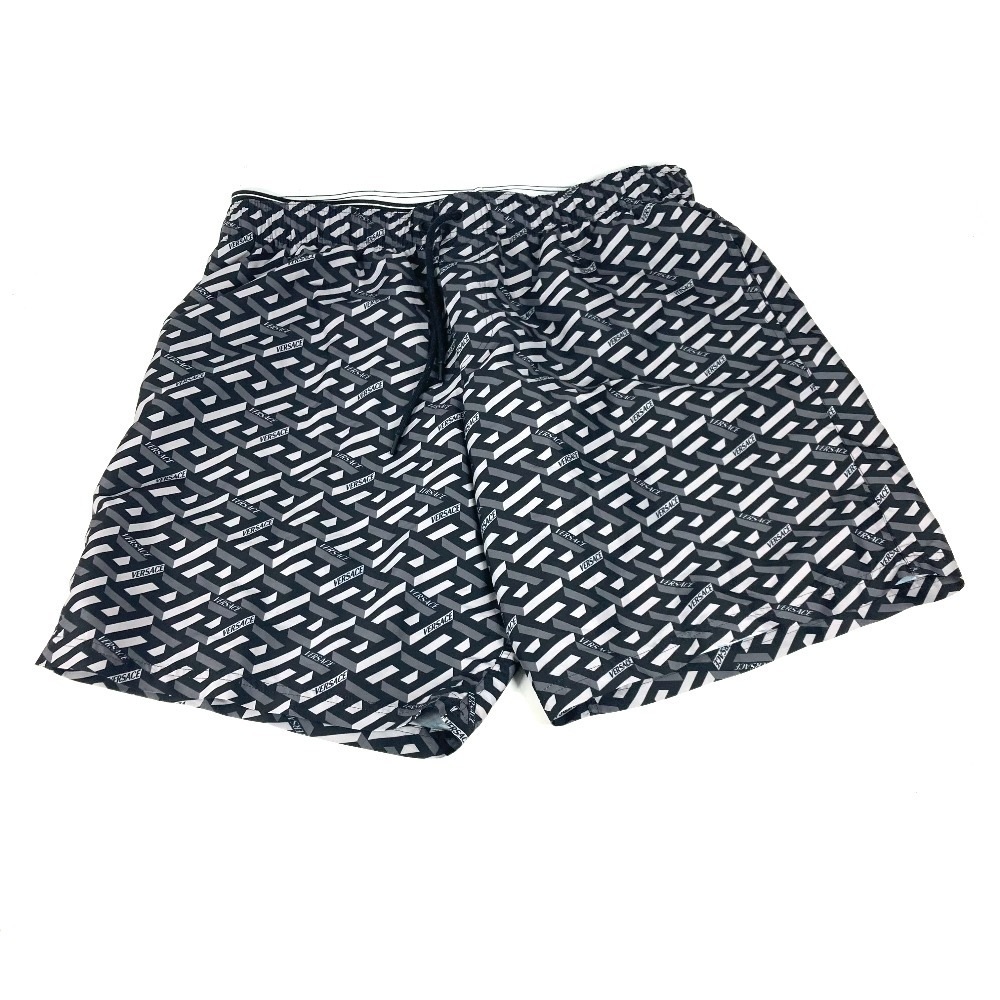 水着 ロゴ グレカ スィムウェア メンズ水着 パンツ ボトムス アパレル ナイロン グレー