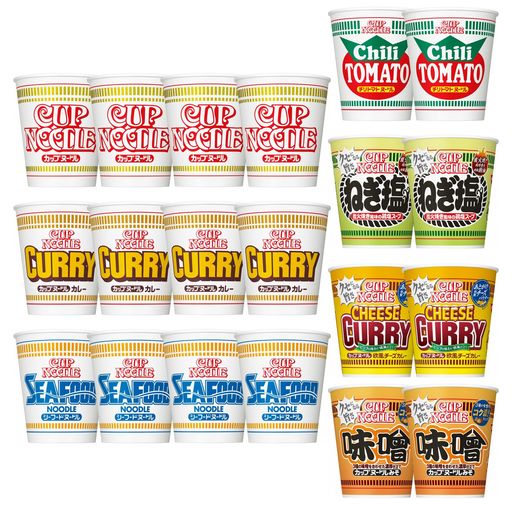 日清食品 カップヌードル 七福神シリーズ (レギュラーサイズ 7種/計20個)【セット買い】