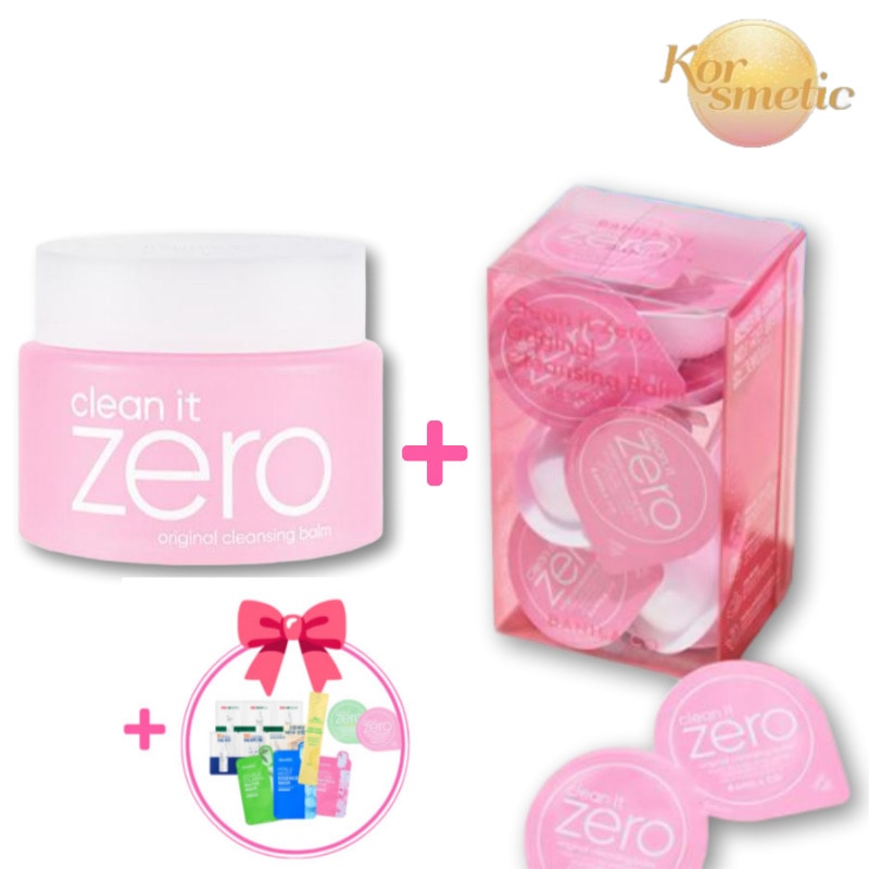 [SEVENTEEN Jeonghan Pick] クリーンイットゼロオリジナルクレンジングバーム100ml + 旅行用キット16個 / メイクアップリムーバー/ ディープクレンジング/ しっとり肌に
