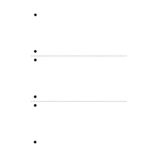 TANOSEE 汎用マルチタイププリンタ帳票 白紙 A4 3分割 6穴 1箱（2500枚：500枚5冊）