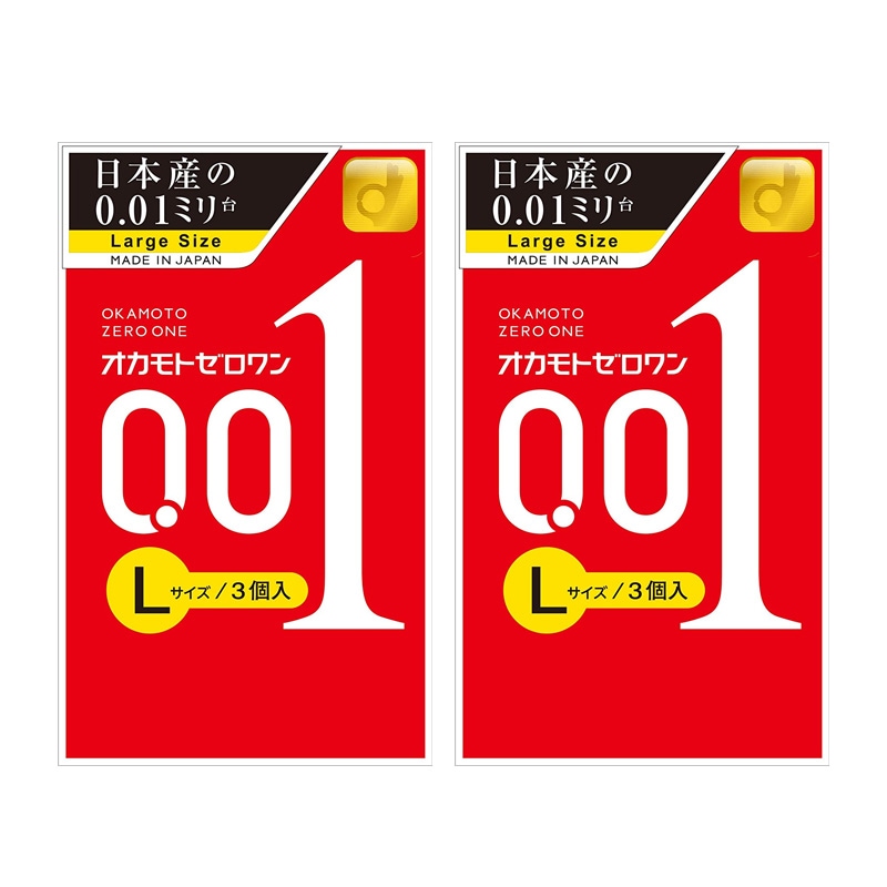 Qoo10] オカモト コンドーム ゼロワン 001 Lサイズ