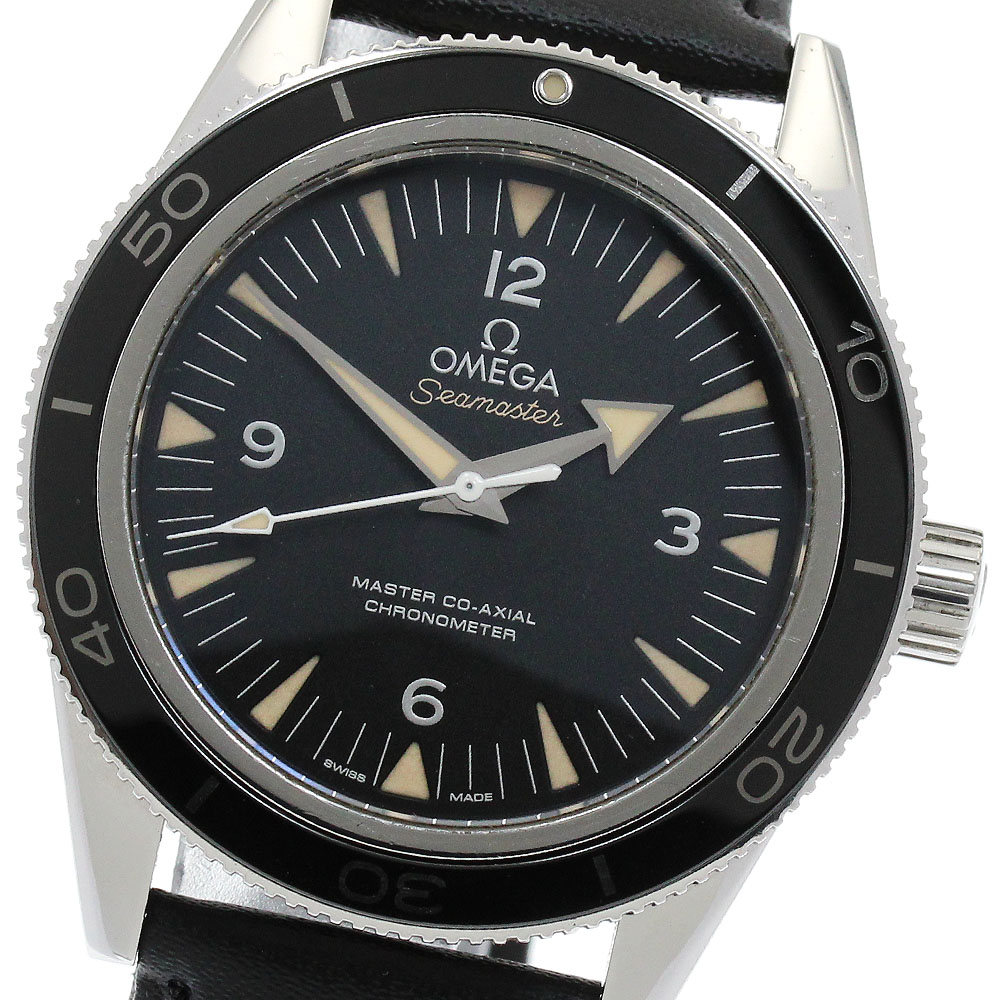 オメガ OMEGA 233.32.41.21.01.002 シーマスター300 マスターコーアクシャル 自動巻き メンズ 保証書付き_893498【中古】