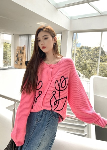 MYG380 リエキス ハンドペイントセーター