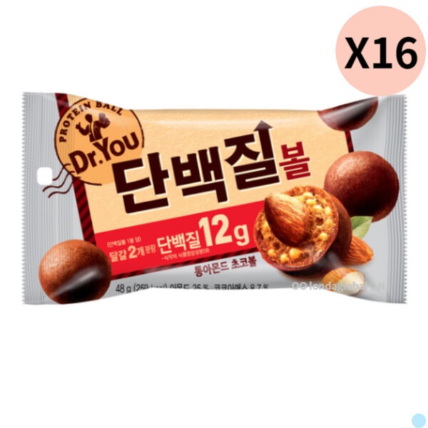 ドクターユー タンパク質ボール チョコ ミニ おやつ お菓子 16個 7,573円