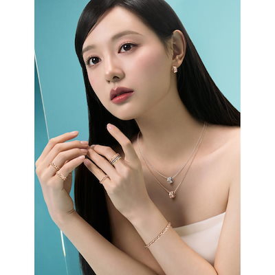 【バレーヌフルール】ピアス(ハンドメイド)　結婚式　ブライダルアクセサリー バレーヌフルール】ピアス(ハンドメイド) 結婚式 ブライダルアクセサリー