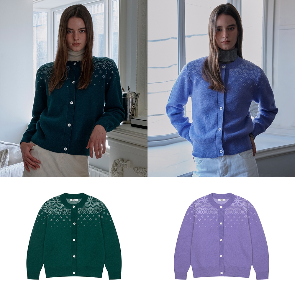 北欧ニットカーディガンです