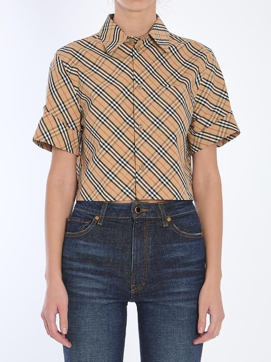 BURBERRY Women Shirts 8106190 BEIGE