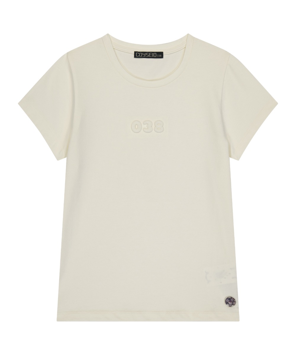 【COYSEIO】 038 BASIC T-SHIRT : IVORY