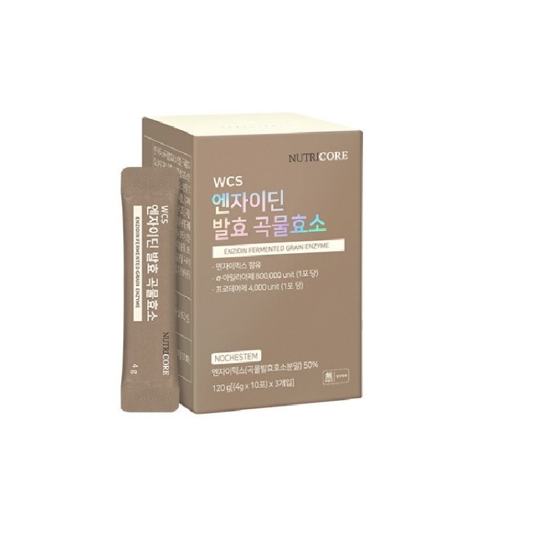 WCS エンジジン 発酵穀物酵素 4gx30包 韓国健康食品