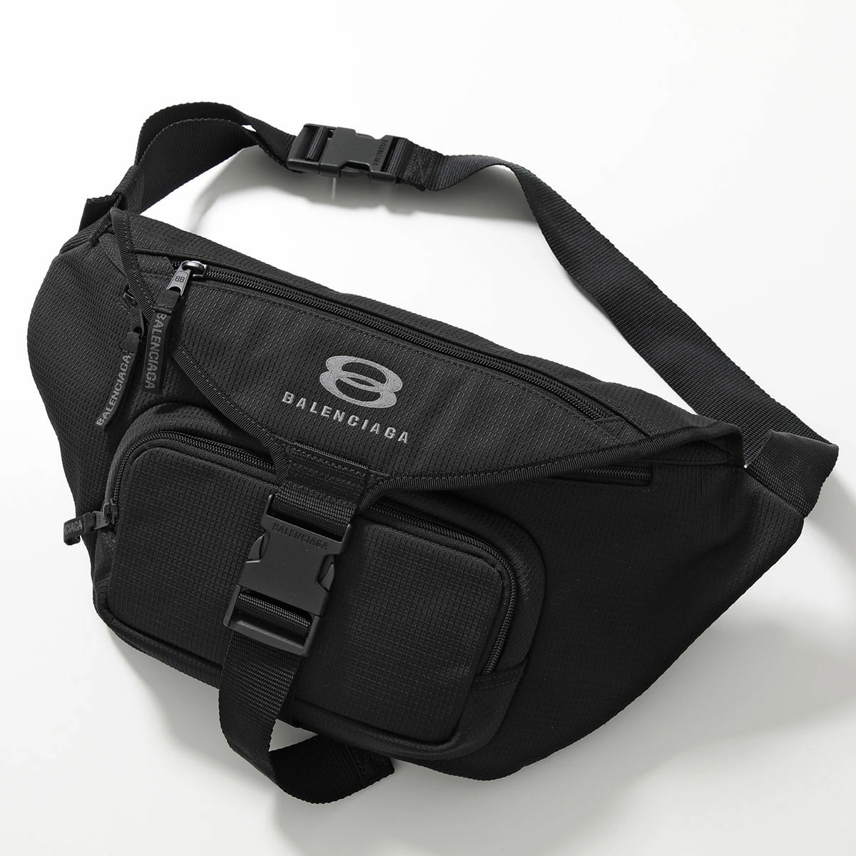 BALENCIAGA バレンシアガ ボディバッグ UNITY BELTPACK L 792072 2AA5S メンズ ベルトパック ロゴ 鞄 1000 BLACK