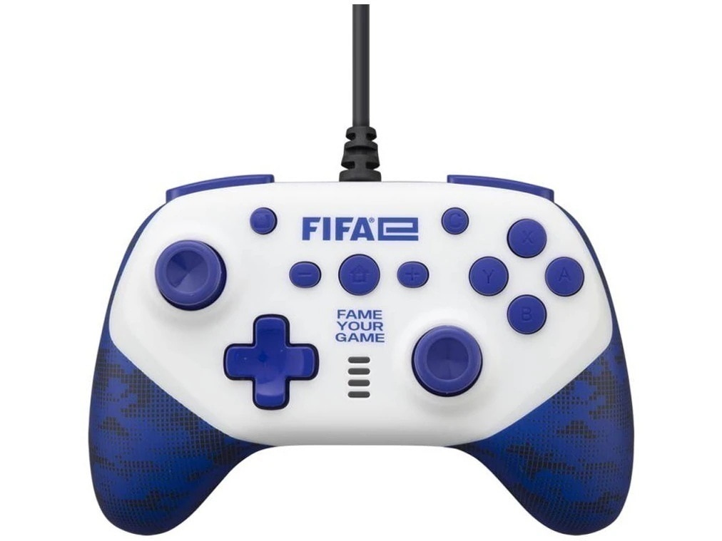 FIFAe ワイヤードコントローラー(SWITCH用/パソコン用) FIFAE-NSGYCWC-WH [ホワイト]