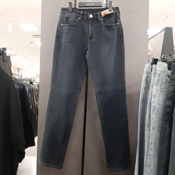 HC09 メンズストレートミンク起毛ジーンズ 冬 暖かく柔らかい圧縮起毛ストレート (S44878086)