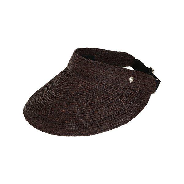 25FW 女性 カースティン サンキャップ チョコレート HAT50305 CHOCOLATE