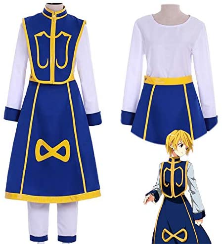 ハンターハンター クラピカ コスプレ 衣装 イベント仮装 男女兼用 ユニフォーム 舞台演出服