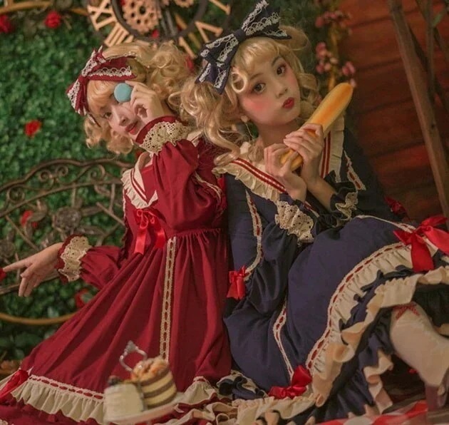 ダークゴシック 長袖ワンピース 衣装lolia コスプレ変装仮装 スーツ ハロウィン 2024年新作入荷コスプレ