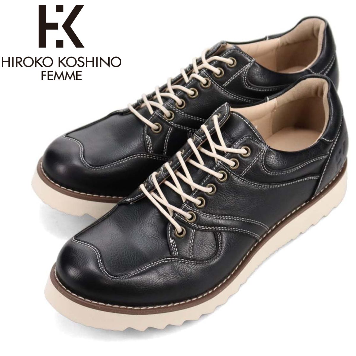 ヒロココシノ HIROKO KOSHINO メンズ スニーカー HR5903 軽量 ローカット 3E 紐 カジュアルシューズ 靴 5903 HOMME madras マドラス社製 7,392円