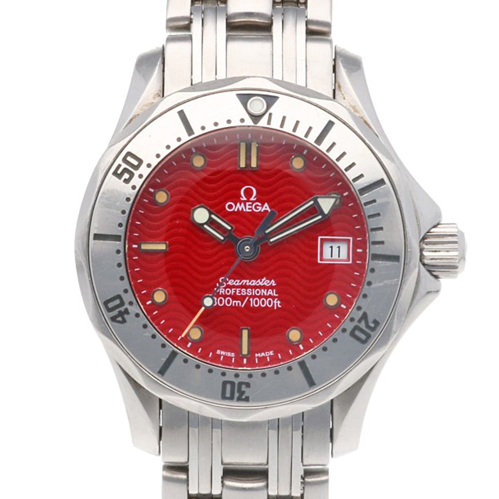 オメガ シーマスター 300 腕時計 ステンレススチール クオーツ 1年保証 OMEGA 中古