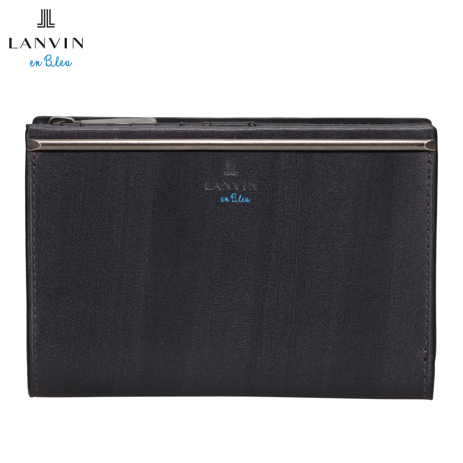 財布 二つ折り メンズ 本革 小銭入れ付き レノア ブラック 黒 518613