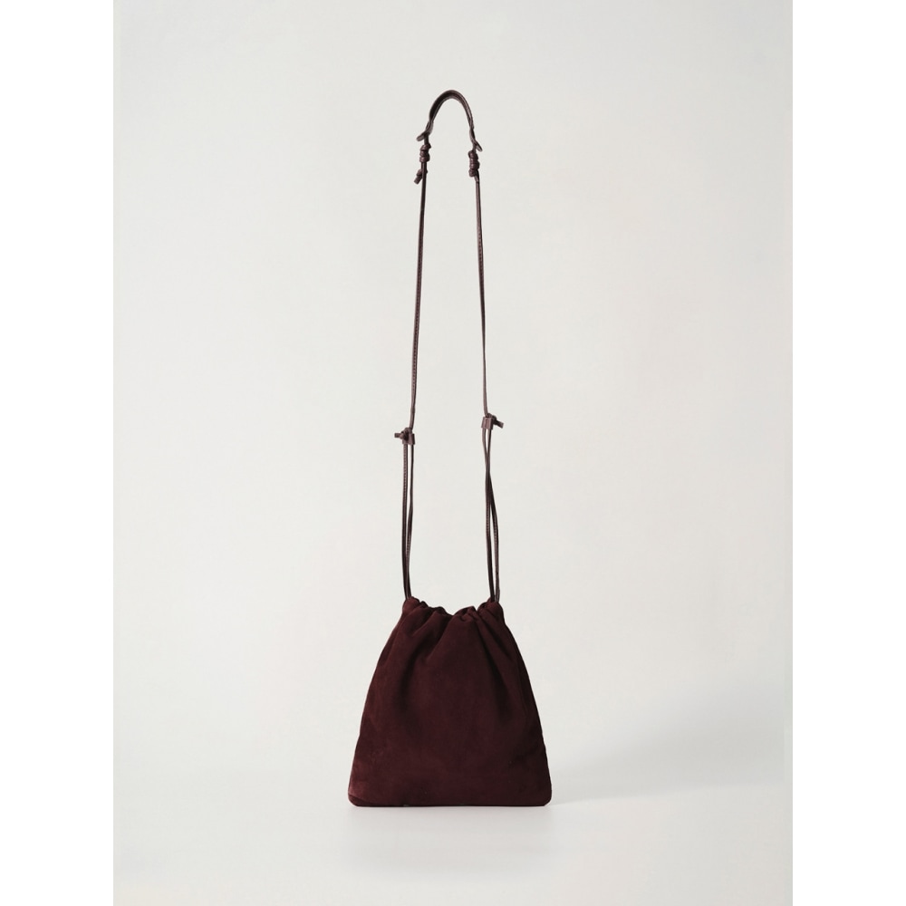 何も書かれていない Fatu ショルダーバッグ (ワインスエード) 27,266円