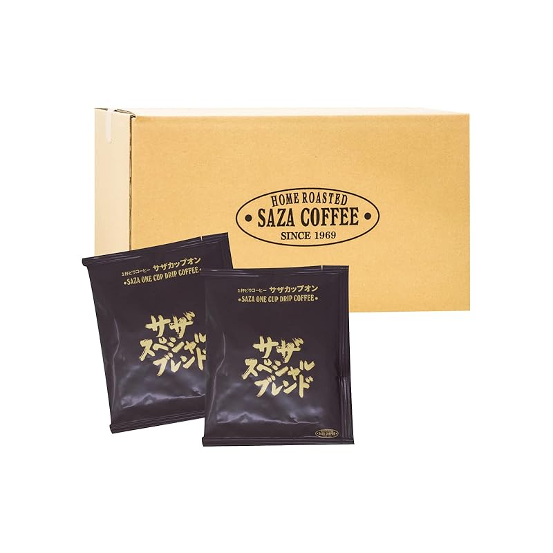 【 カップオン スペシャルブレンド 100P 】 サザコーヒー 1杯取りコーヒー ドリップ リップパック 大容量 業務用 深煎り 12g×100枚 お歳暮 ギフト 誕生日 プレゼント 100P
