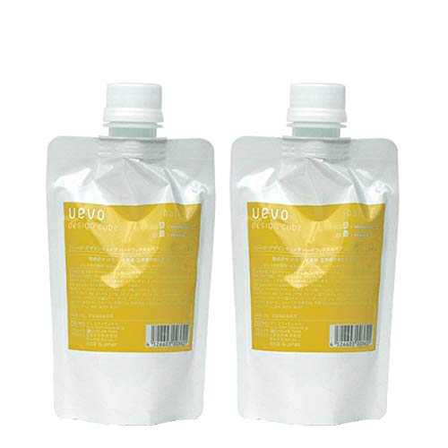 【X2個セット】 デミ ウェーボ デザインキューブ ハードワックス 200g 業務用 hard wax DEMI uevo design cube