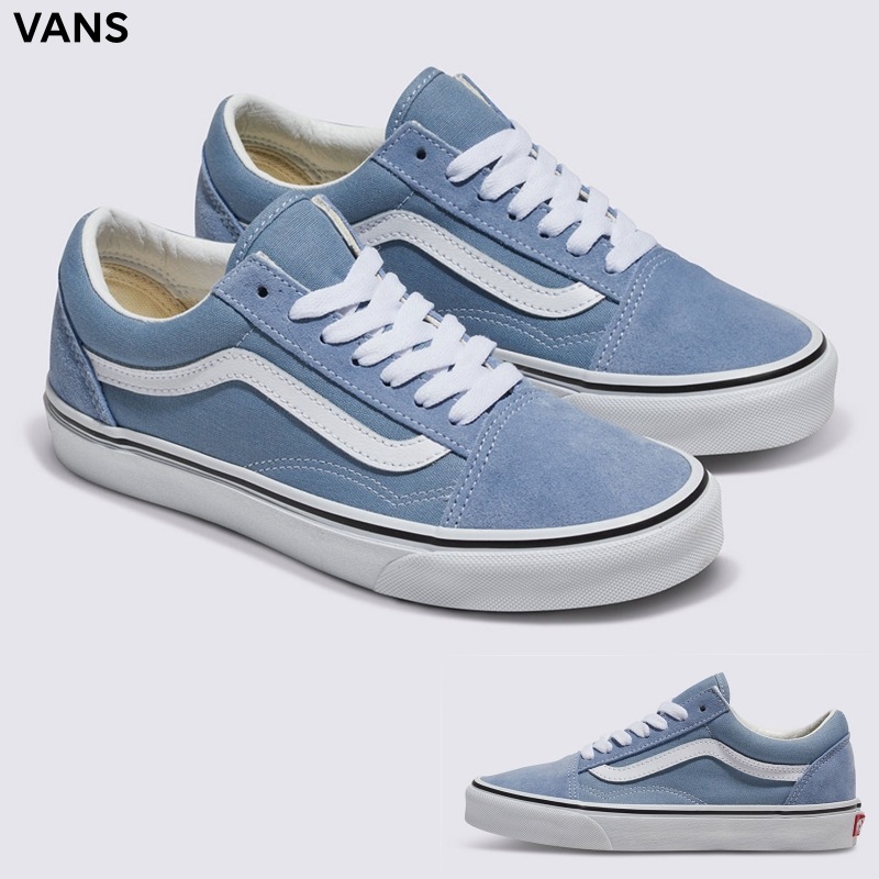[VANS] スニーカーオールドスクール / DUSTY BLUE