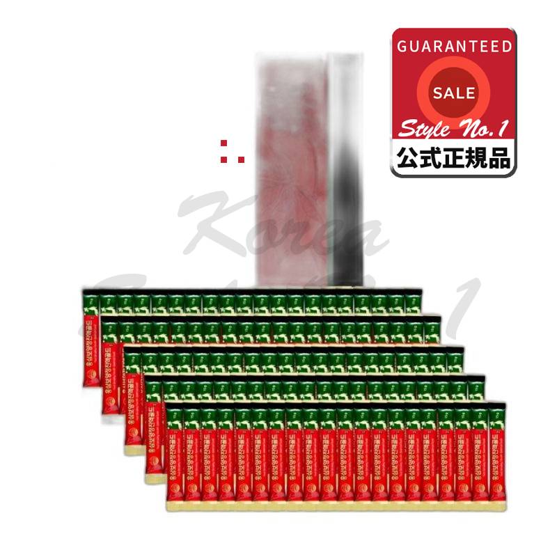 有港6年根紅参鎮金ゴールド紅参ボヤンジョン紅参スティック15g×100包（バルク包装）