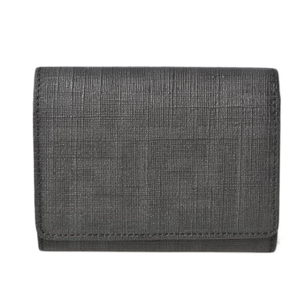カードケース/コインケース FENDI コーティングキャンバス FF/ズッカ ブラック