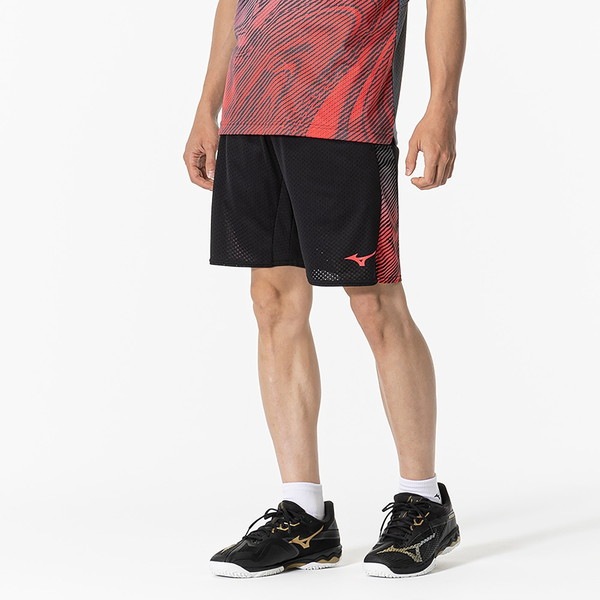 MIZUNO ミズノ 汗処理／通気 ドライエアロフローキープライトゲームパンツ ラケットスポーツ ユニセックス ゲームパンツ／スカート メンズ 62JBB00009