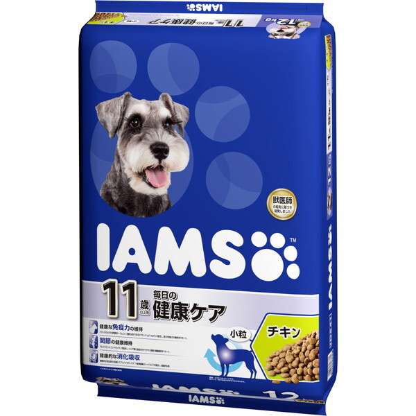 マースジャパンリミテッド アイムス 11歳以上用 毎日の健康ケア チキン 小粒 12kg