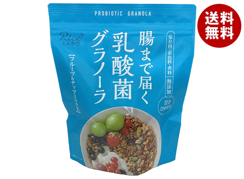 幸福米穀 腸まで届く乳酸菌グラノーラ 250g×15袋入×(2ケース)