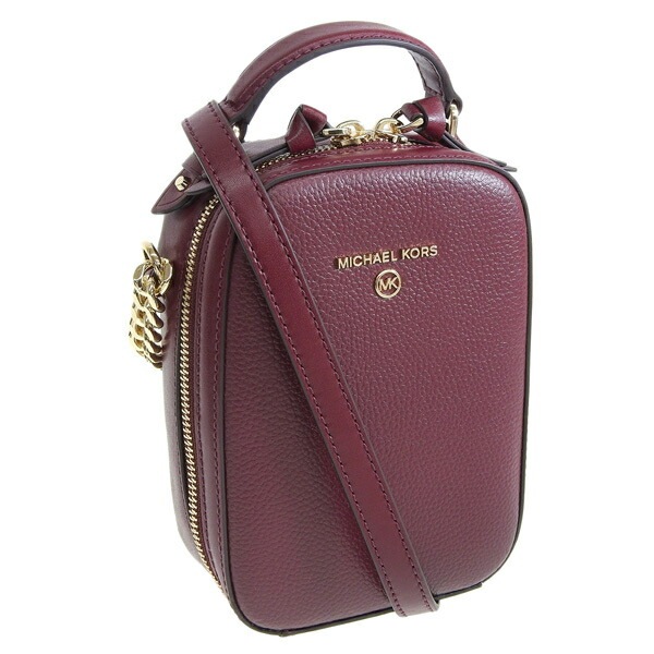 マイケルコース ショルダーバッグ バッグ レザー ベリーレッド系 レディース 32f1gt9c5l