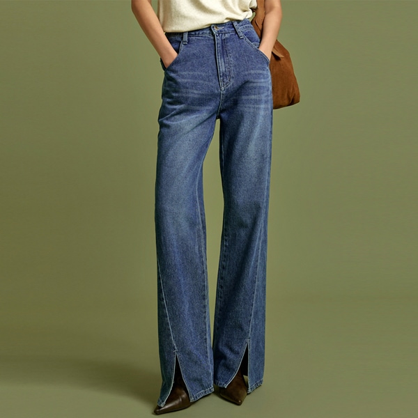 PJ597 スリット ポイント ジーンズ