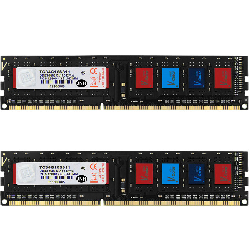 デスクトップPC用メモリ DDR3-1600 PC3-12800 8GB(4GBx2枚)