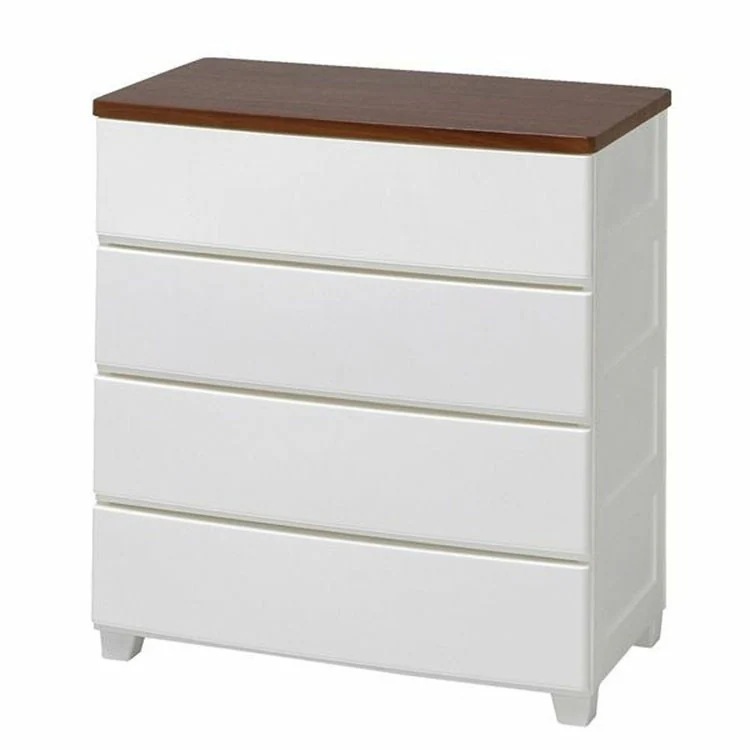 【公式】 チェスト 4段 北欧 タンス おしゃれ 完成品 幅72cm MG-724 ウッドトップ 収納ケース 衣装ケース 引き出し ４段 クローゼット 収納 収納棚 衣類収納 メガ割
