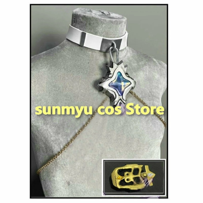 NU:カーニバル 風 ブレイド 首飾り+ベルトのバックル　コスプレ道具