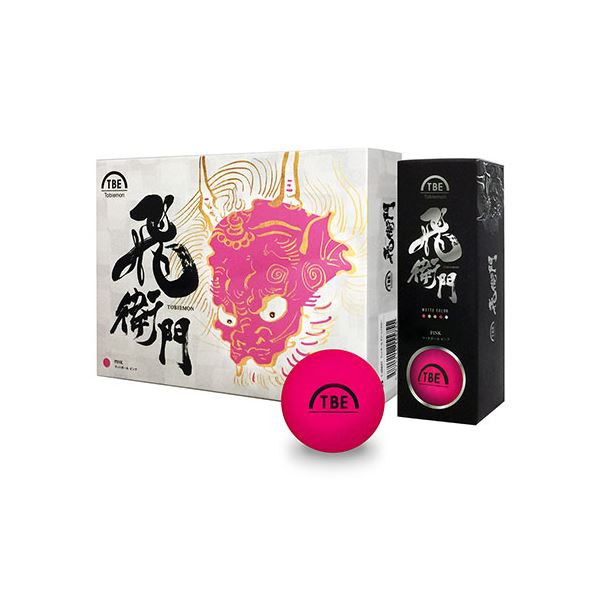 [1ダース（12球）] リーダーメディアテクノ マットボール ピンク T-2BMPX12